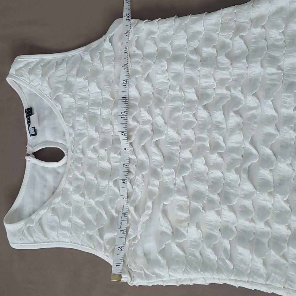 Carole Little Ruffle Tank - Picture 8 of 9
